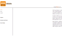 Tablet Screenshot of 408groupdesign.com